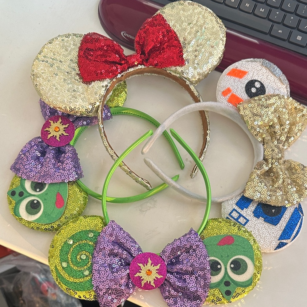Sequin Headband Set